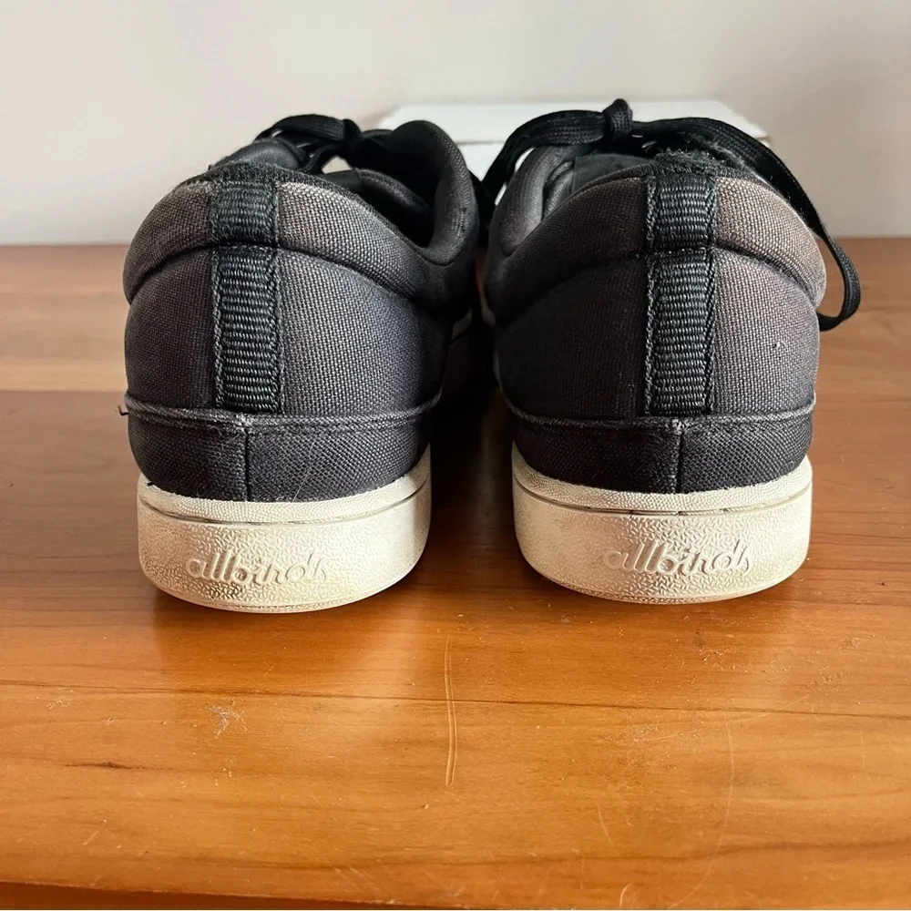 Allbirds Canvas Pacers Women's 10 Black Low Top Everyday Casual Sneaker Skater‎